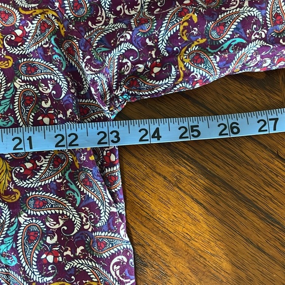 Alan Flusser Paisley Print Button Down L/S  Shirt - Picture 3 of 4